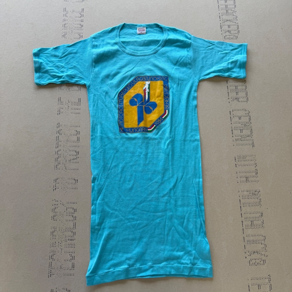 Vintage‎ 80s Hungary Aviation T-shirt